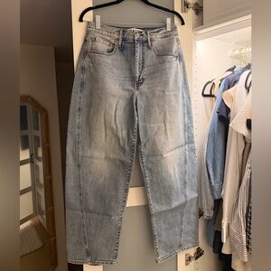 Stylish Light Blue Women's Straight Leg Jeans